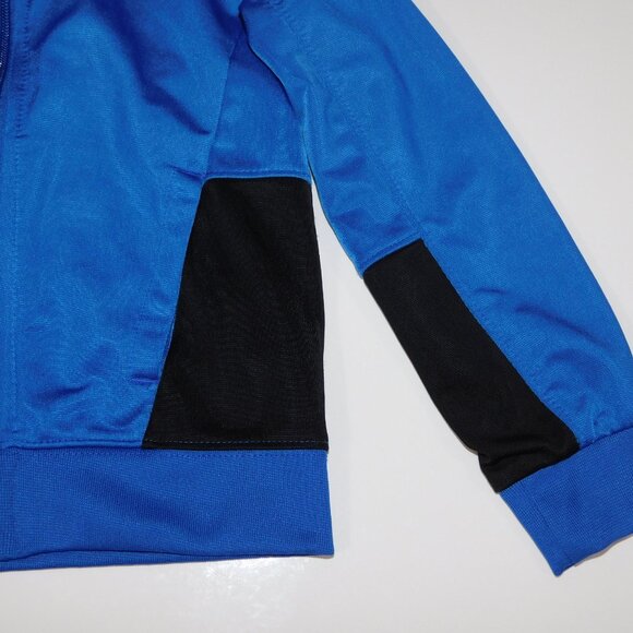Nike Boys 4T Blue Black Full Zip Track Jacket - Picture 4 of 7